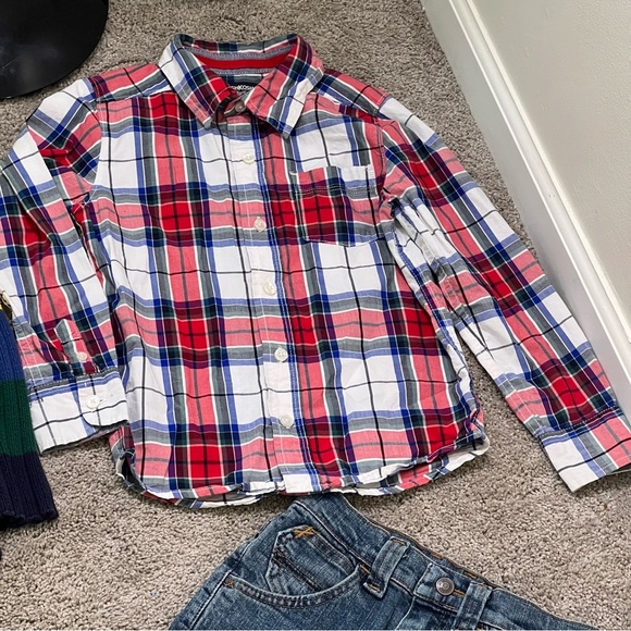 quality cotton name brand boy clothing bundle size 6 6 slim 5/6 5T no flaws - Picture 4 of 9